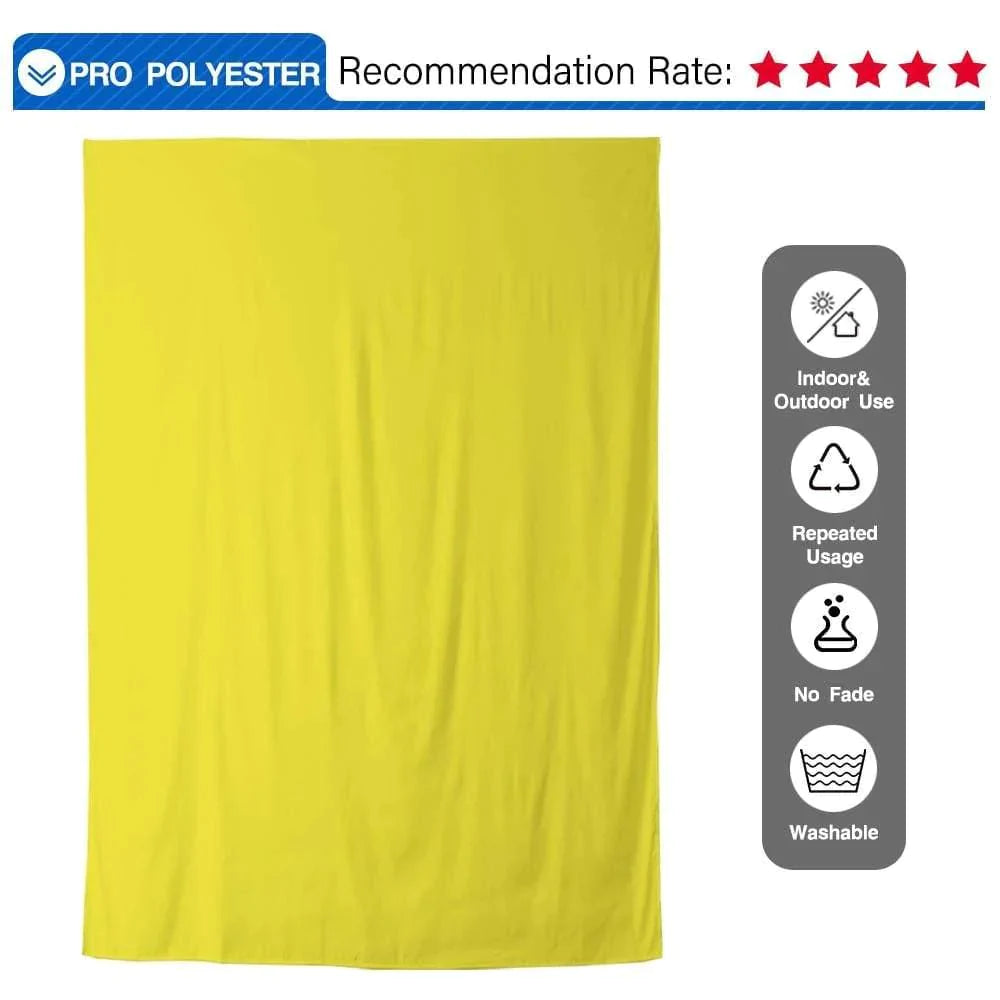 Allenjoy Solid Lemon Yellow Backdrop for Photography - Allenjoystudio