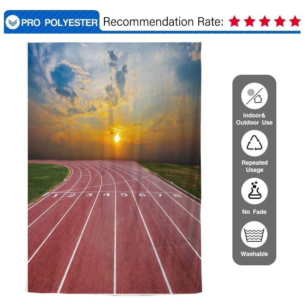 Allenjoy Sport Nature Playground Sky Sunset Backdrop - Allenjoystudio