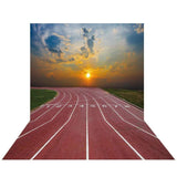 Allenjoy Sport Nature Playground Sky Sunset Backdrop