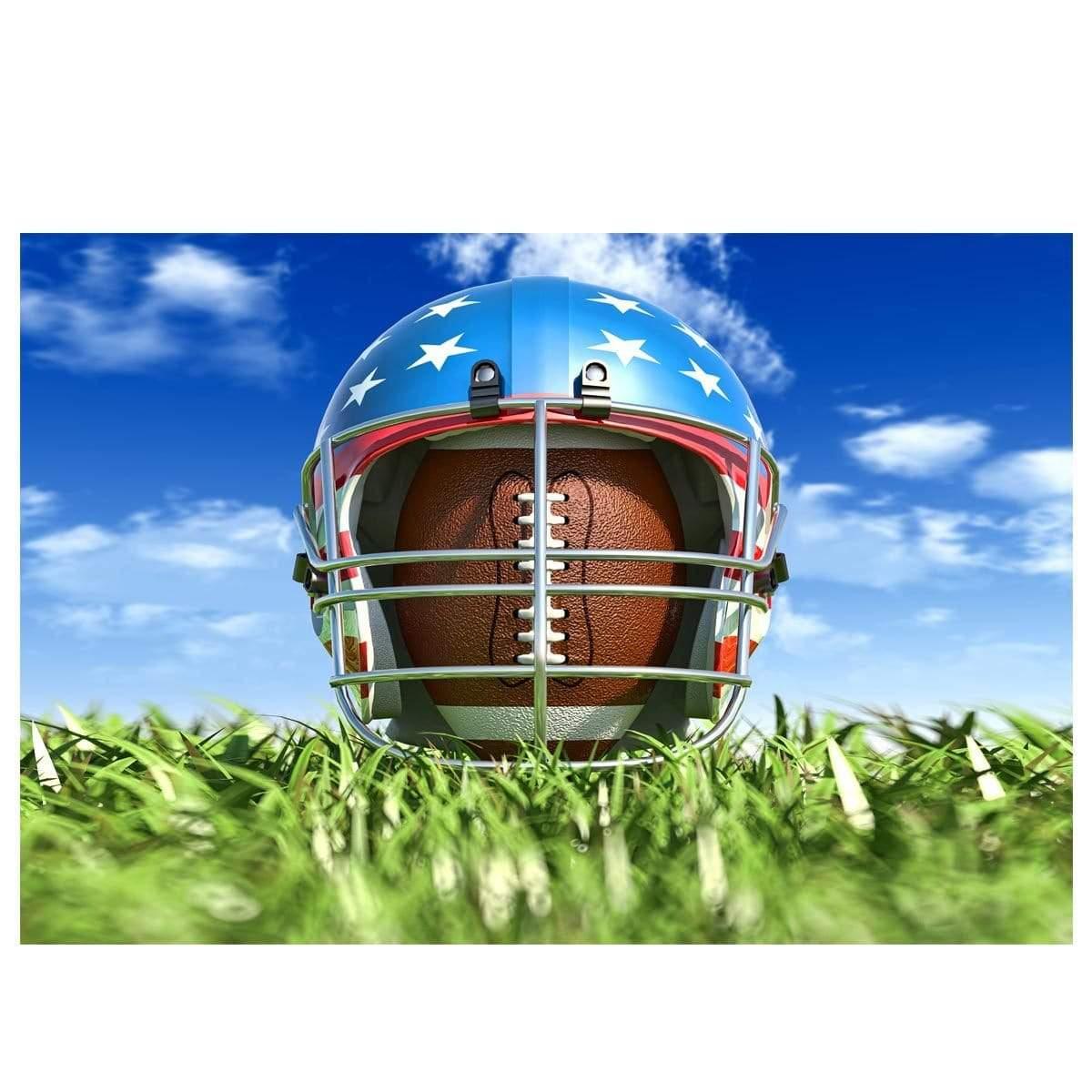 Allenjoy Sports Backdrop Rugby Hat Backdrop - Allenjoystudio