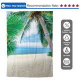Allenjoy Coconut Tree Sany Beach Photography Backdrop - Allenjoystudio