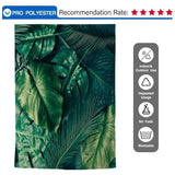 Allenjoy Tropical Green Palm Leaves Backdrop - Allenjoystudio