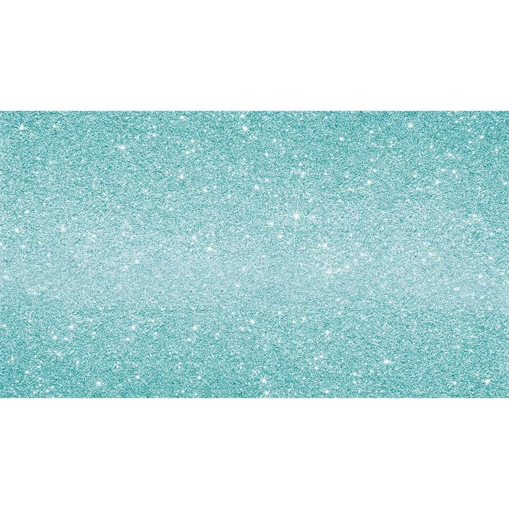 Allenjoy Sweet 16th Birthday Blue Sparkling Backdrops Bokeh Tablecloth - Allenjoystudio