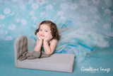 Allenjoy Teal Spring Floral Photography Backdrop - Allenjoystudio