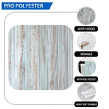 Allenjoy Teal Wood Floor for Newborn Photography - Allenjoystudio