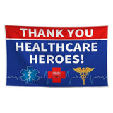 Allenjoy Thank You Healthcare Heroes Backdrop for Grass Garden Bannner - Allenjoystudio