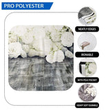 Allenjoy White Roses Flower Wall  Wedding Backdrop - Allenjoystudio
