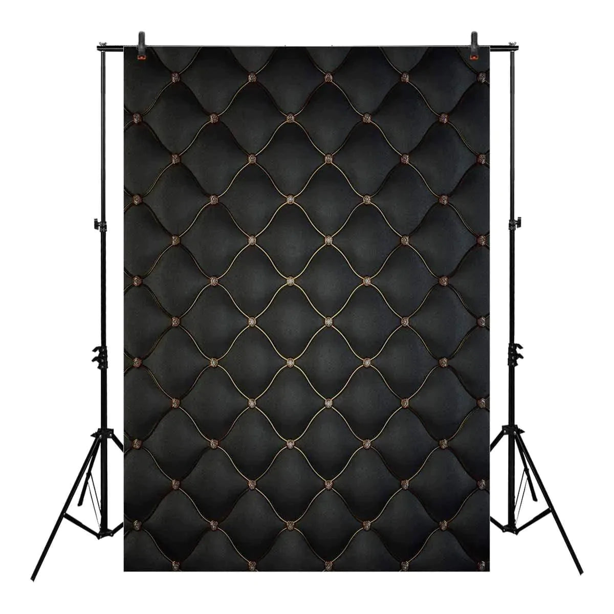 Allenjoy Tufted  Backdrop Classical Style Soft Fabric Diamond Pattern Photography - Allenjoystudio
