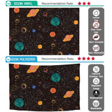 Allenjoy Universe Glitter Nebula Star Galaxy Planet Backdrop for Children Birthday Party - Allenjoystudio