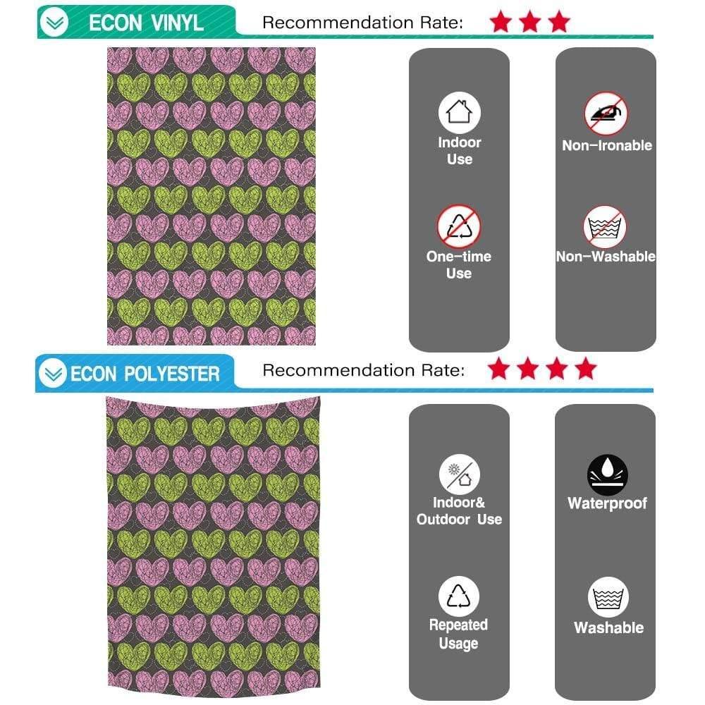 Allenjoy Valentine Pink and Yellow Hear Graffiti Backdrop - Allenjoystudio