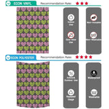 Allenjoy Valentine Pink and Yellow Hear Graffiti Backdrop - Allenjoystudio