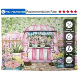 Allenjoy Valentine's Day Romantic Car Drawn-Painted Backdrop - Allenjoystudio