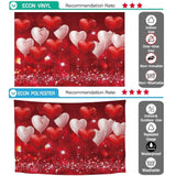 Allenjoy Valentine Red and Pink Heart Balloon Bokeh Backdrop - Allenjoystudio