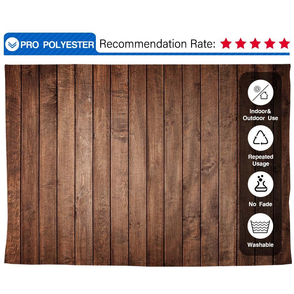 Allenjoy Retro Chocolate Wood Backdrop for Newborn - Allenjoystudio