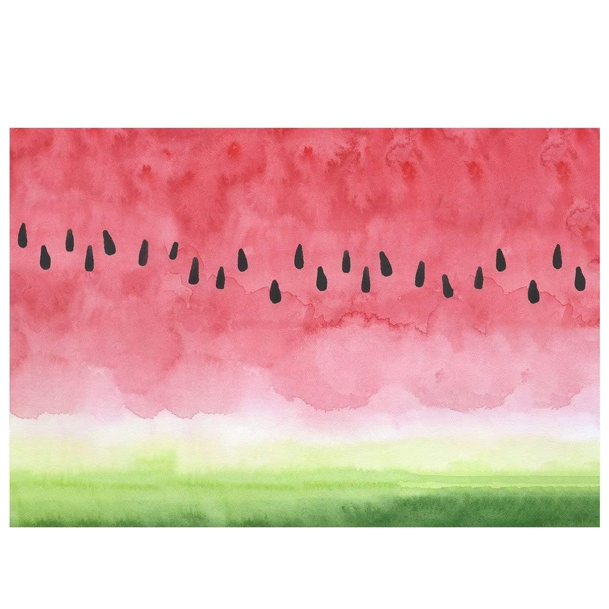 Allenjoy Watermelon Summer Painting Fruit Party Backdrop - Allenjoystudio