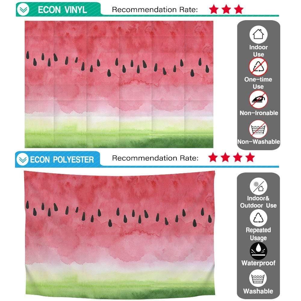 Allenjoy Watermelon Summer Painting Fruit Party Backdrop - Allenjoystudio