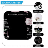 Allenjoy Pink Banner Wine Glasses Chalkboard Wedding Backdrop - Allenjoystudio