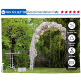 Allenjoy Wedding Photography Backdrop with Flowers Arch - Allenjoystudio