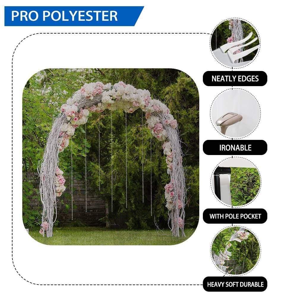 Allenjoy Wedding Photography Backdrop with Flowers Arch - Allenjoystudio