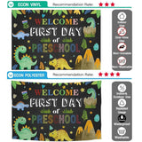 Allenjoy Welcome Dinosaur First Day of Preschool Backdrop - Allenjoystudio