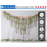 Allenjoy White Door Floral for Baby Shower Designed by Panida Phillips - Allenjoystudio