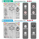 Allenjoy White Wood Wedding Customize Background - Allenjoystudio