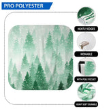 Allenjoy Winter Backdrop Snowy Forest Oil Painting Backdrop - Allenjoystudio