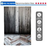 Allenjoy Wood Background Chevron Wood Floor Photography Background Polyester Photography - Allenjoystudio