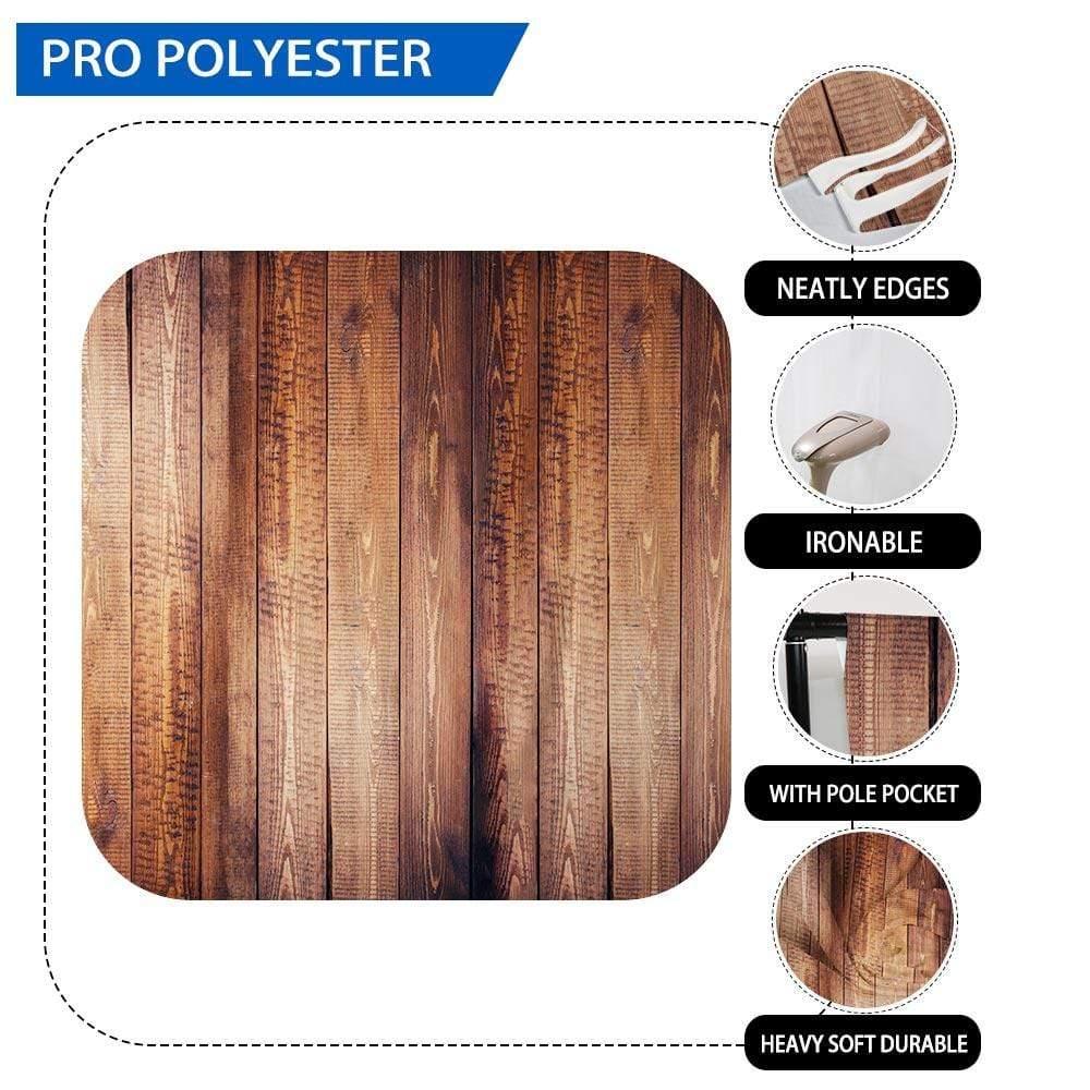 Allenjoy Caramel Wooden Floor Photography Backdrop - Allenjoystudio