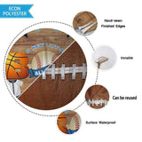 Allenjoy Wooden Sports AllStar Backdrop Baseball Tablecloth - Allenjoystudio