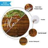 Allenjoy Aloha Luna Hawaii  Wooden Backdrop and Tablecloth - Allenjoystudio