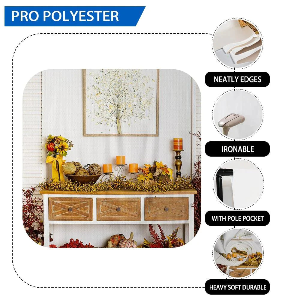 Allenjoy Autumn Pumpkin Living Room Backdrop Designed By Panida Phillips - Allenjoystudio