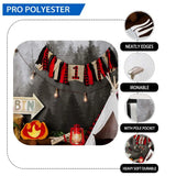 Allenjoy Forest Camping Tent Campfire 1st Birthday Cakesmash Backdrop - Allenjoystudio