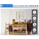 Allenjoy Autumn Pumpkin Living Room Backdrop Designed By Panida Phillips - Allenjoystudio