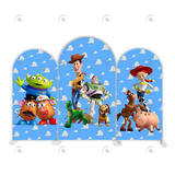 Allenjoy Toy Story Theme Birthday Party Arch Backdrop  Wall Cloth Cover