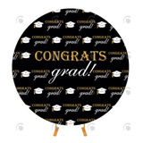 Allenjoy Graduate Decoration Round Cover