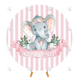 Allenjoy Elephant Decoration Baby Shower Photography Background