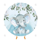 Allenjoy Elephant Boys Birthday Decoration Party Backdrop