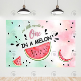 Allenjoy Sweet Melon Happy Birthday Party Backdrop