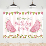 Allenjoy Birthday Party Melon Theme Backdrop