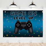 Allenjoy Level Up Game On Happy Birthday Backdrop