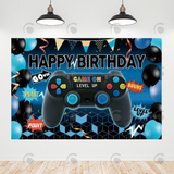 Allenjoy Gamepad Happy Birthday Backdrop