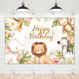 Allenjoy Happy Birthday Party Decoration Backdrop