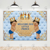 Allenjoy Prince Baby Shower Birthday Party Backdrop