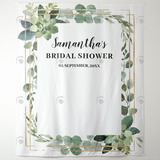 Allenjoy Wedding Bridal Shower Decoration Fabric Backdrop