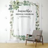 Allenjoy Wedding Bridal Shower Decoration Fabric Backdrop