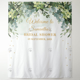 Allenjoy Bridal Shower Decoration Fabric Backdrop