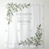 Allenjoy Bridal Wedding Decoration Fabric Backdrop