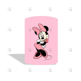 Allenjoy Minnie Theme Birthday Party Decoration Round Circle Backdrop Cover Plinth Cylinder Pedestal Cover