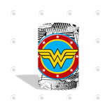 Allenjoy Dc Comic Superhero Superman Wonder Woman Birthday Party Decoration Round Circle Backdrop Cover Plinth Cylinder Pedestal Cover